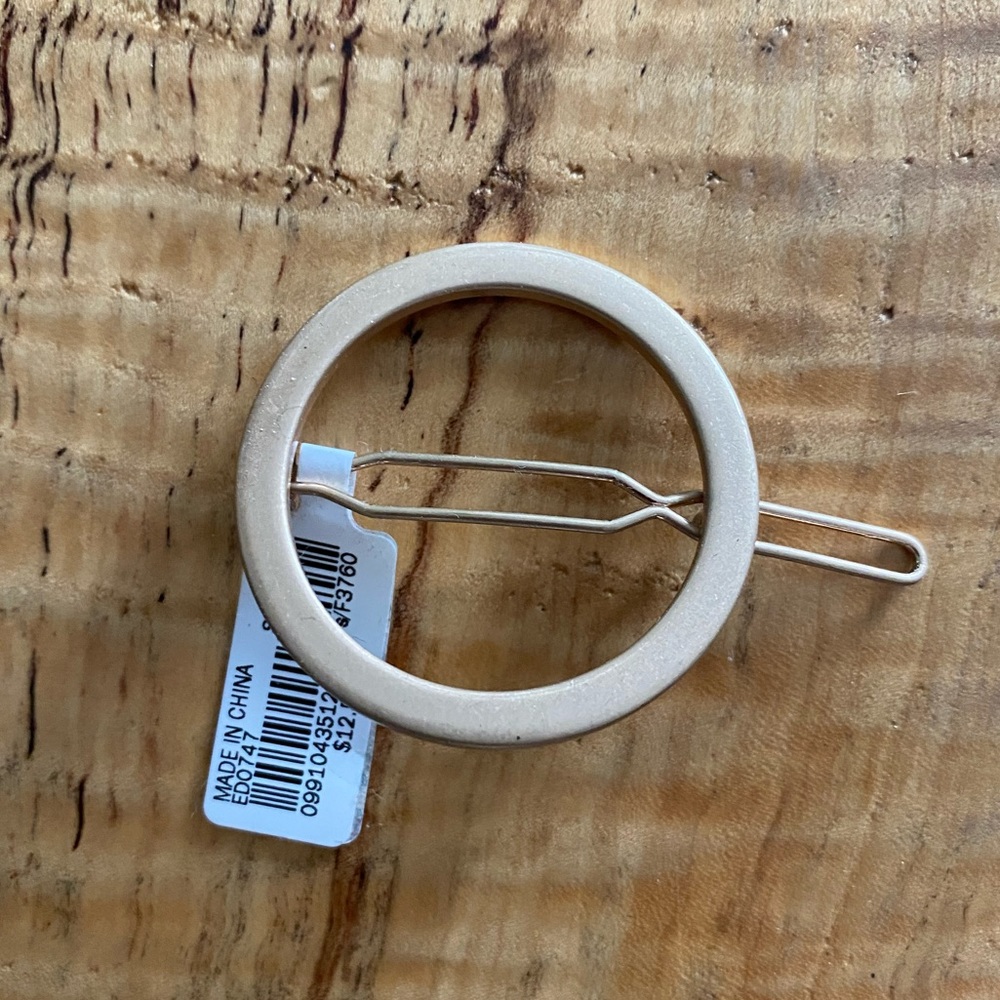 Gold Madewell Hair Barrette